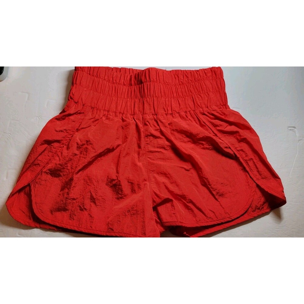 NWT Halara Red High Waisted Running Shorts - Size Small